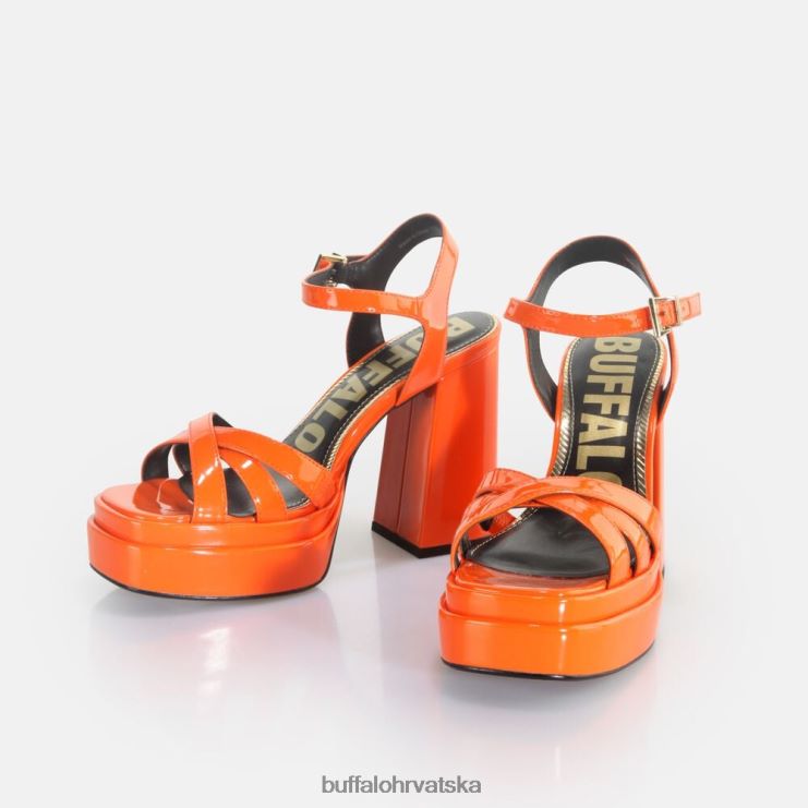 naranča Buffalo may donna veganske sandale s petom |sandale TDD6T326